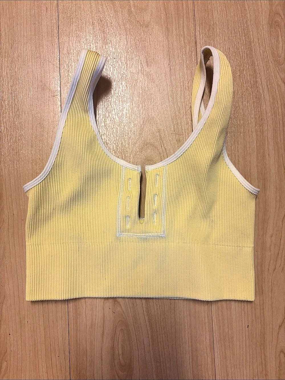 out from under Wrap It Up Seamless Reversible Bra Top Reversible Bra Top Yellow